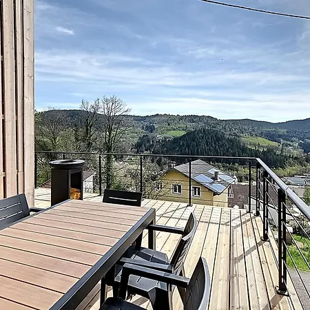 Le Chemin Des Cerisiers - Maison Vue Montagne Le Tholy